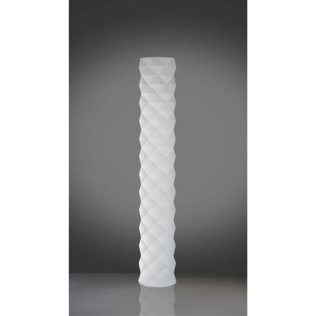 Lampadaire Prysma I Polilux® Blanc - Matériau Incassable et Design Pur