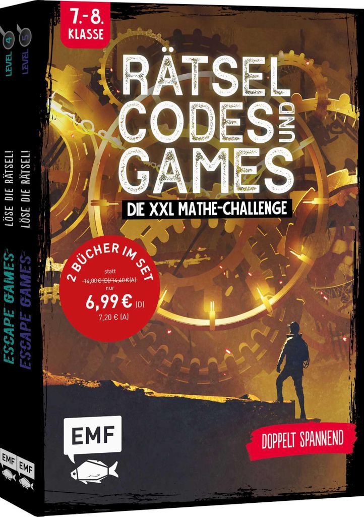 Rätsel, Codes und Games - Die XXL Mathe-Challenge für die 7. und 8. Klasse