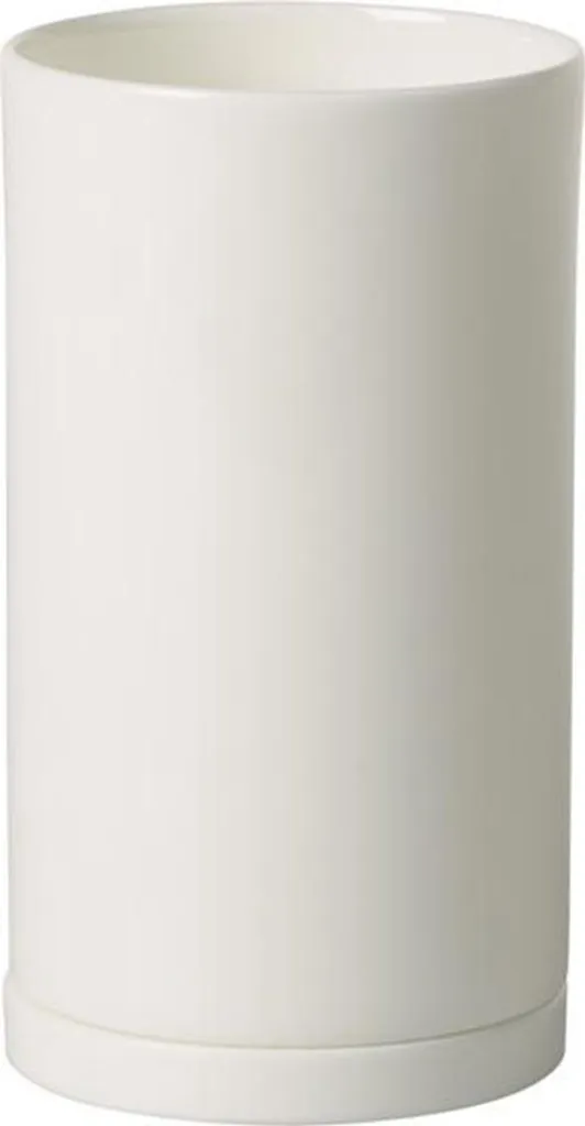 Villeroy & Boch MetroChic Blanc Vase en Porcelaine Premium 13x30cm
