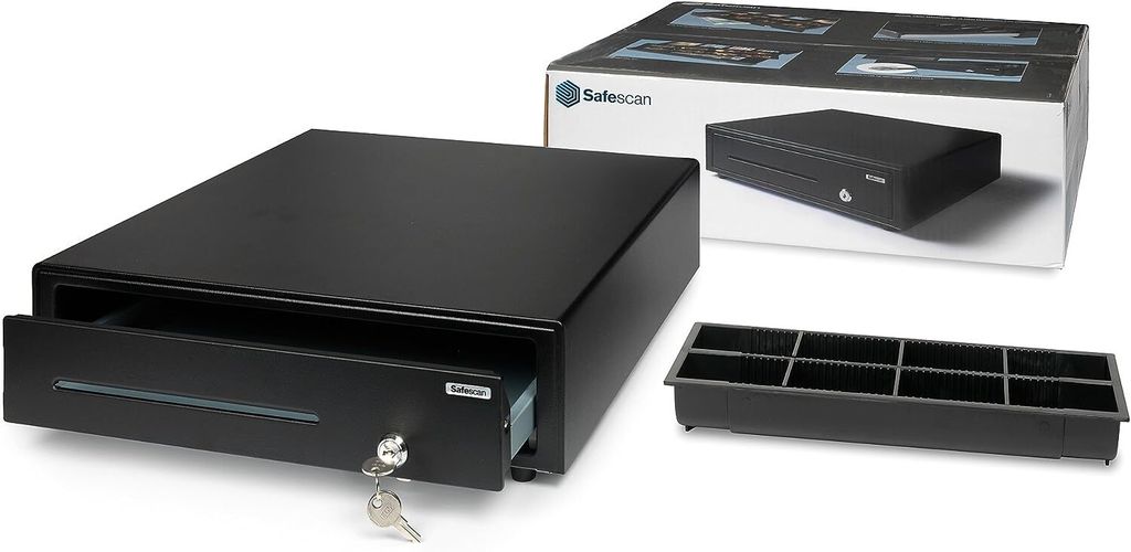 Safescan 132-0448, Manuelle und automatische Geldschublade, Produktbild 