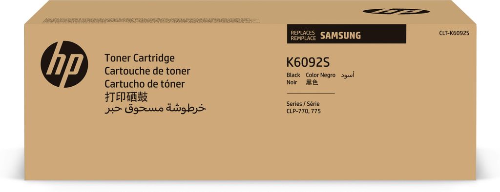 Samsung CLT-K6092S Black Original Toner Cartridge Cartouche Image du produit 