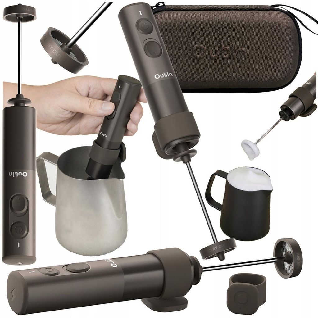 Outin OTMF-LG-01-TB Ręczny spieniacz do mleka, Napeňovač Obrázok produktu 