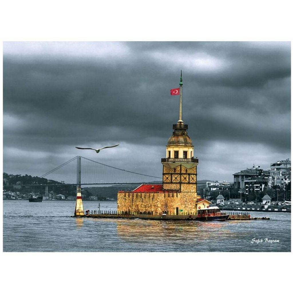 ANATOLIAN Puzzle Nostalgischer Jungfernturm, Trkei 1000 Produktbild 