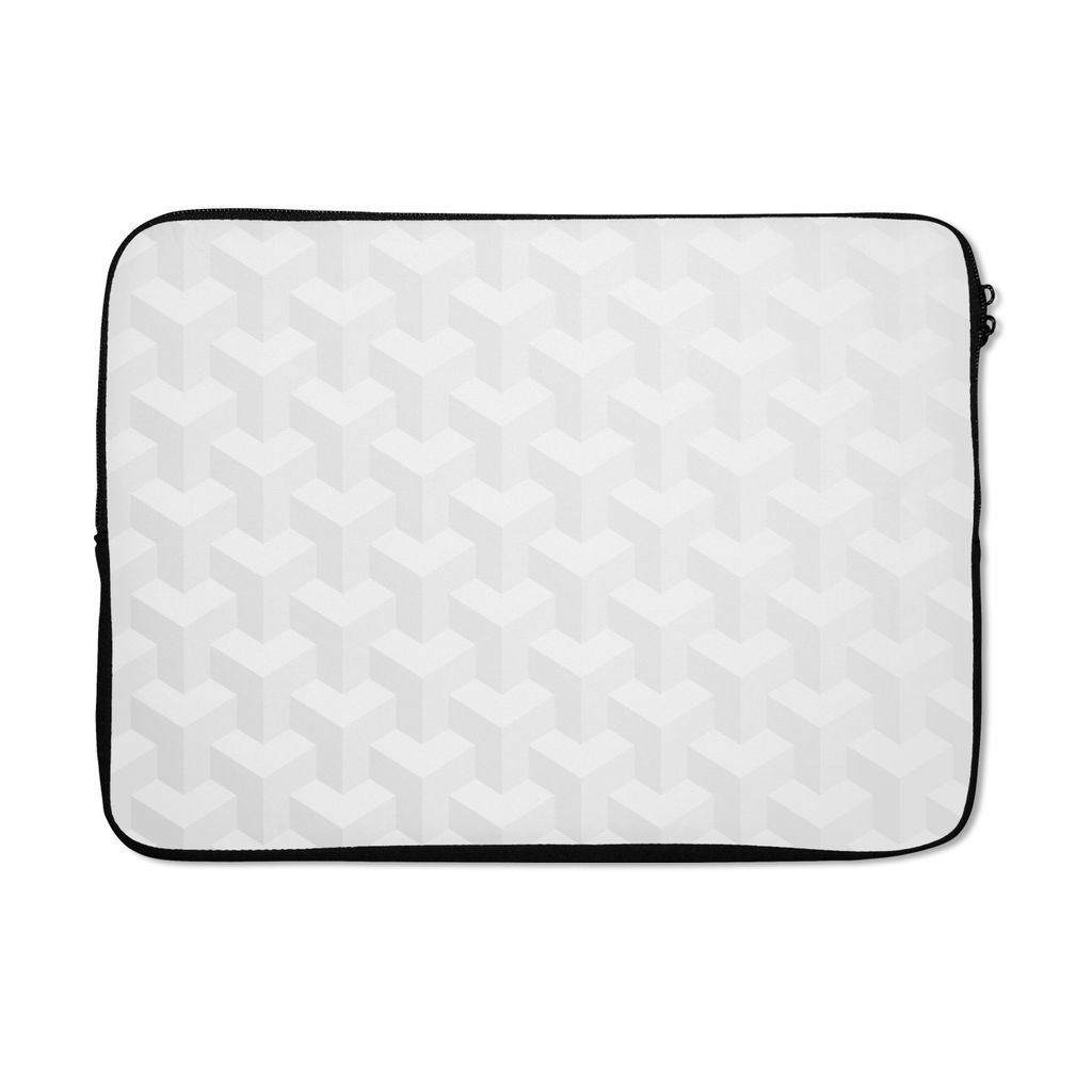 MuchoWow Laptop Hülle 14 ZollHintergrund - Formulare - Weiß Laptoptasche - Laptoptasche - Stoßsicher - Schutzhaube