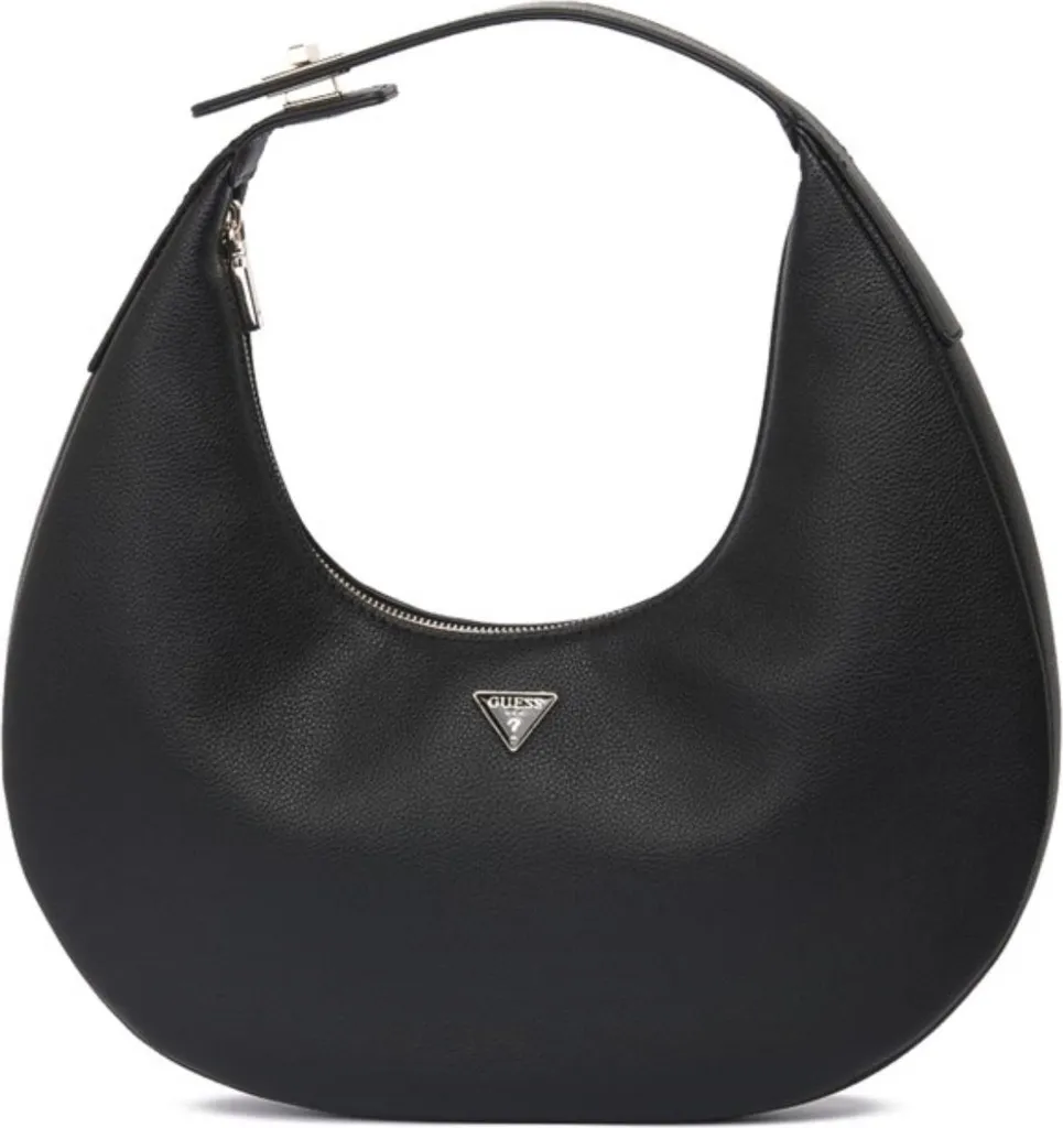 Sac Guess Evie 64020BLA Noir - Sac à Main Femme avec Logo Matelassé