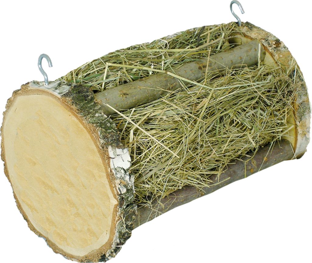 Elmato 10465 Heurolle Heuraufe Futterspender für Käfig, 25x12x12cm