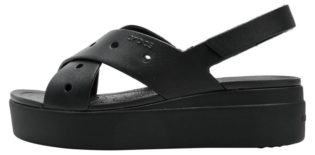 Brooklyn 4u Cross-Strap-Sandalen mit Klettverschluss