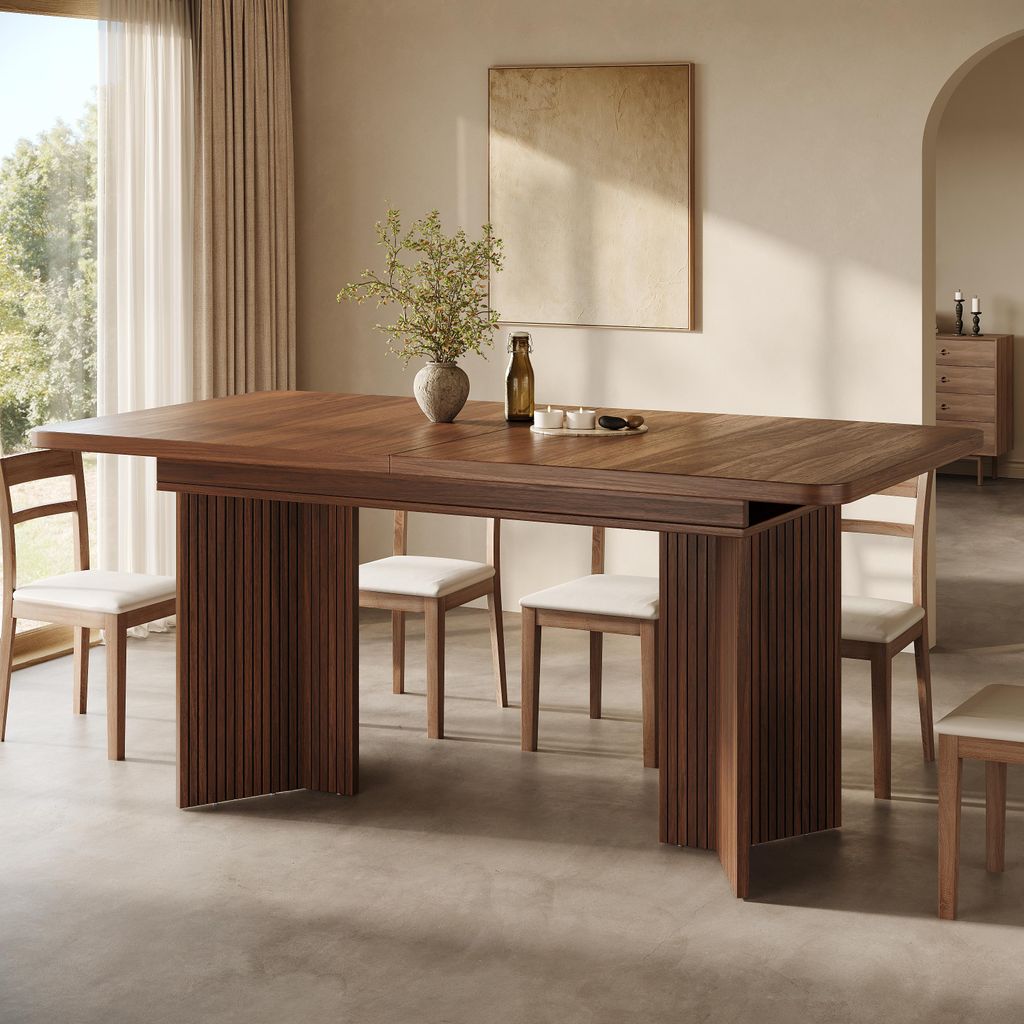 MODFU Rozťahovací jedálenský stôl 120–160 cm, jedálenský Obrázok produktu 
