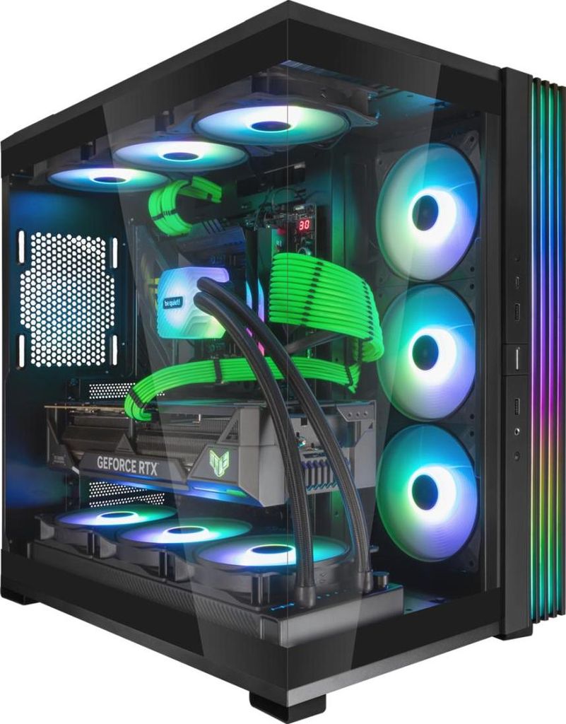 ONE GAMING High End PC Black Edition AN150 - Ryzen 7 9800X3D - RTX 5080 - 2 TB NVMe - 32GB RAM