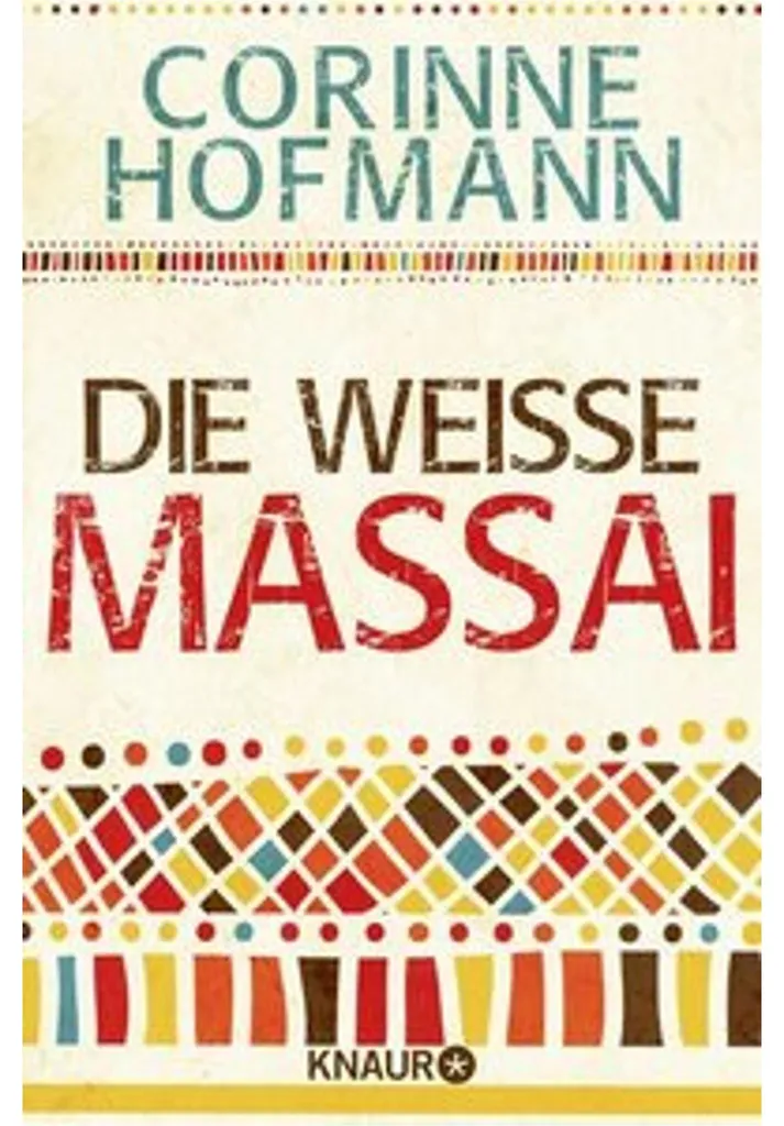 Livre original Die weiße Massai histoire vraie vécue au Kenya
