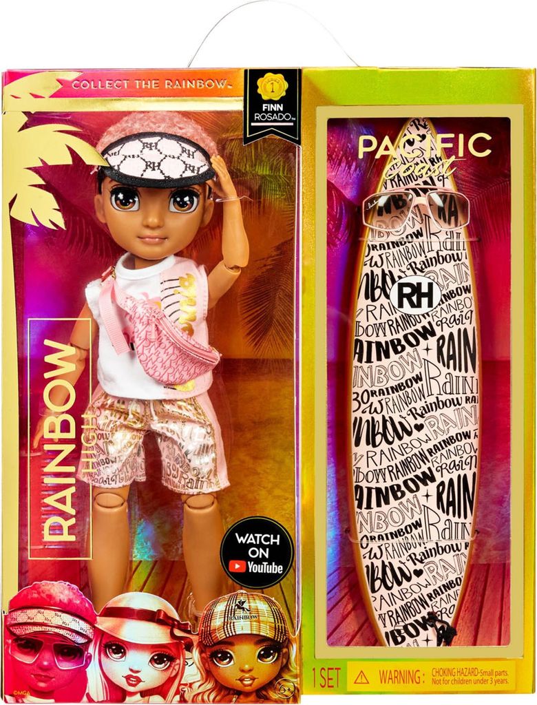 MGA Rainbow High Pacific Coast Finn Rosado Obrázek produktu 