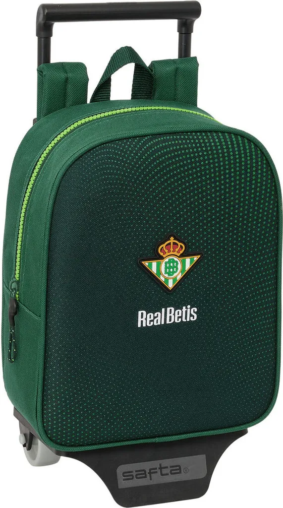 Sac d'école à roulettes Real Betis Balompié idéal pour la crèche