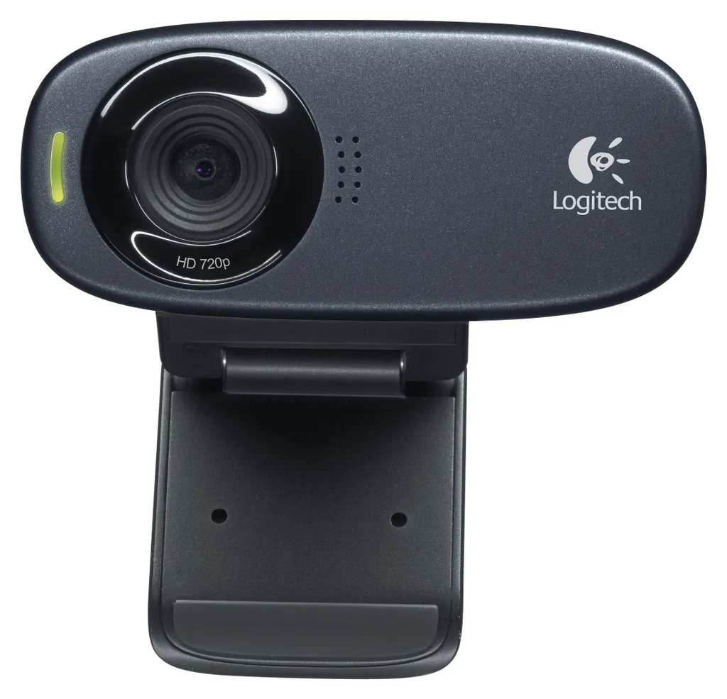 Webcam HD 720p Logitech C310 avec Micro Intégré et Fixation Universelle