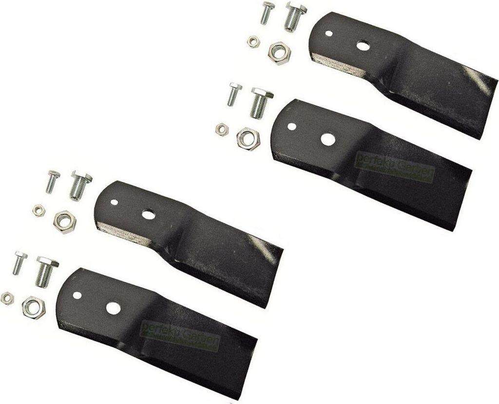 4X 17CM Messer Stiga Ready Park Villa 85 95 105 Combi Immagine del prodotto 