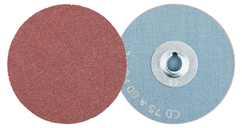 Pferd Schleifblatt Durchmesser 75mm Körnung 80 korund A-Forte Combidisc - 42751708