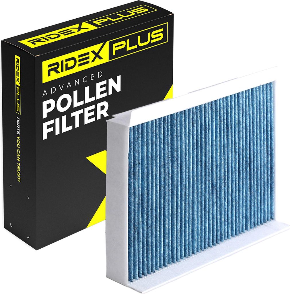 RIDEX PLUS 424I0492P Innenraumfilter Pollenfilter passend für PEUGEOT 308 SW I (4E, 4H) Aktivkohle