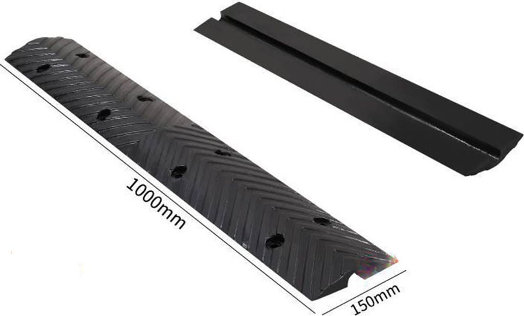 Kabelbrücke 1m Kabelkanal Überfahrschutz Kabelrampe für Produktbild 11