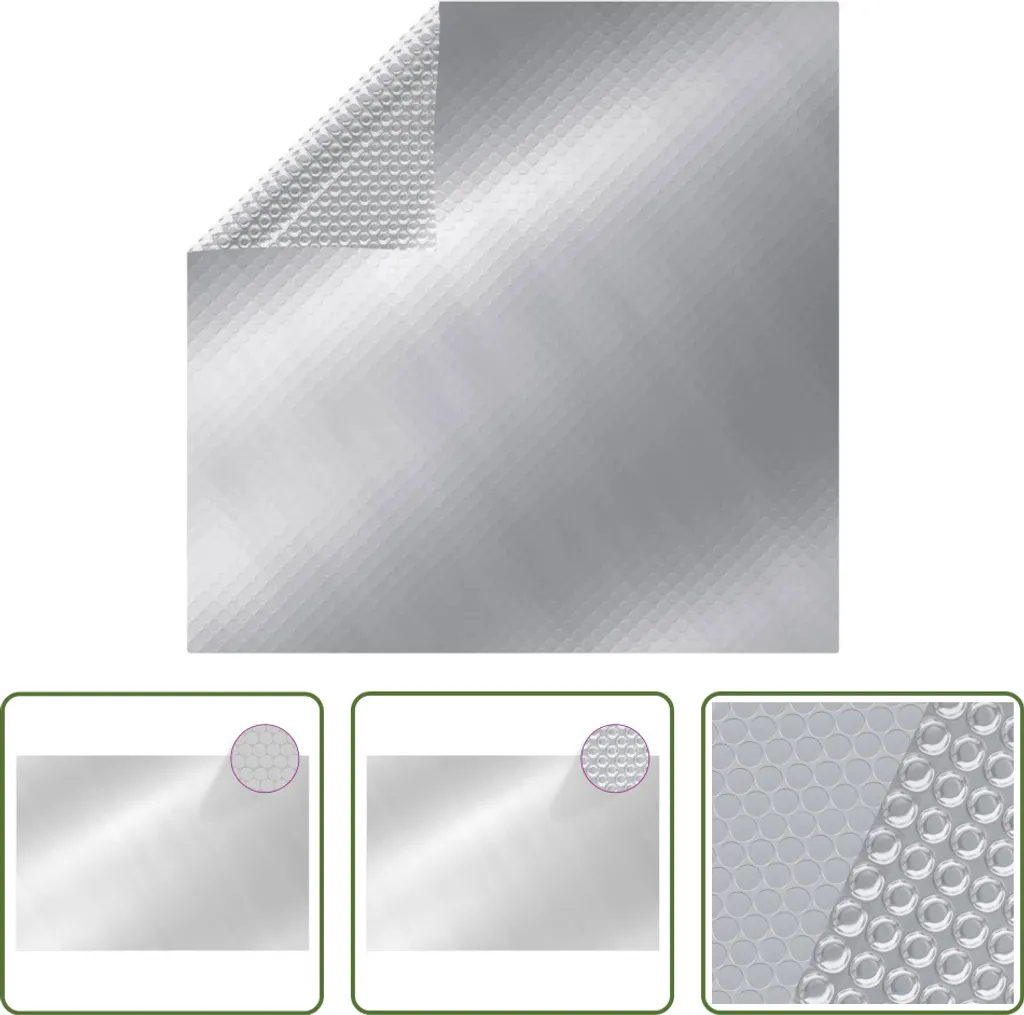 Copertura Piscina PE Silver 6x4m | Soluzione Economica ed Efficace