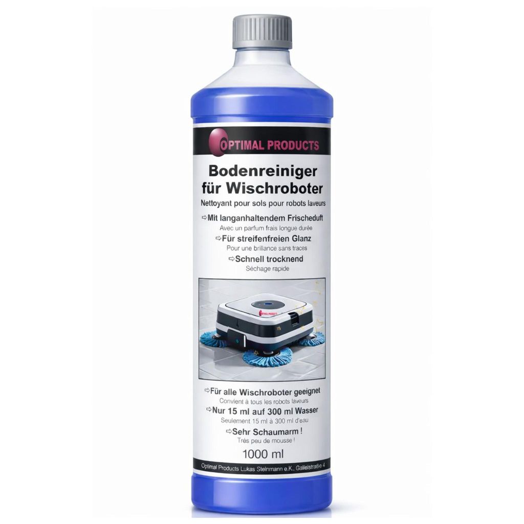 Bodenreiniger für Wischroboter Reinigungsmittel Konzentrat Produktbild 