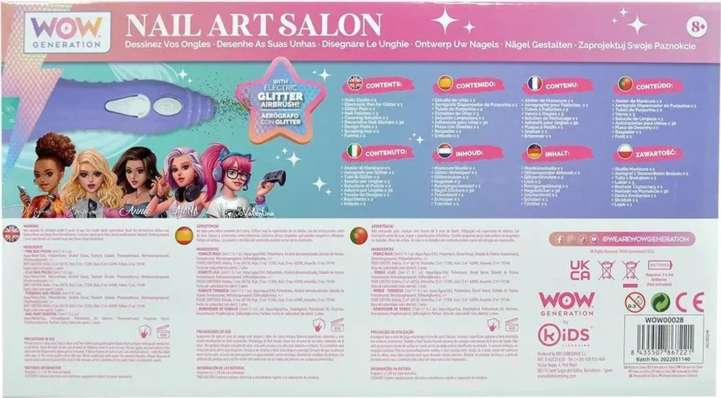 WOW Generation Studio de Manucure Premium avec Vernis et Accessoires - 10