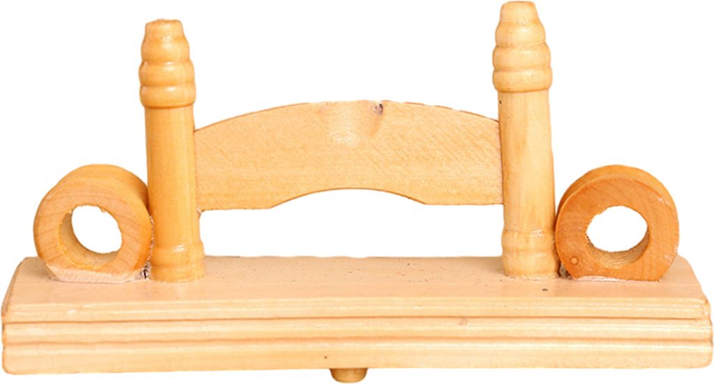 Klappbarer Fächerständer im Retro-Stil, glatte Kante, hochstabiler Fächerrahmen aus Holz, Basis, Anzeigewerkzeug, Schreibtisch-Dekoration