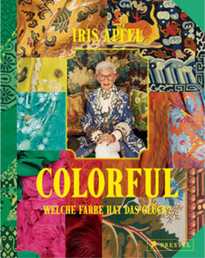 Beau Livre de Mode Colorful Iris Apfel - Album Photos Style et Design