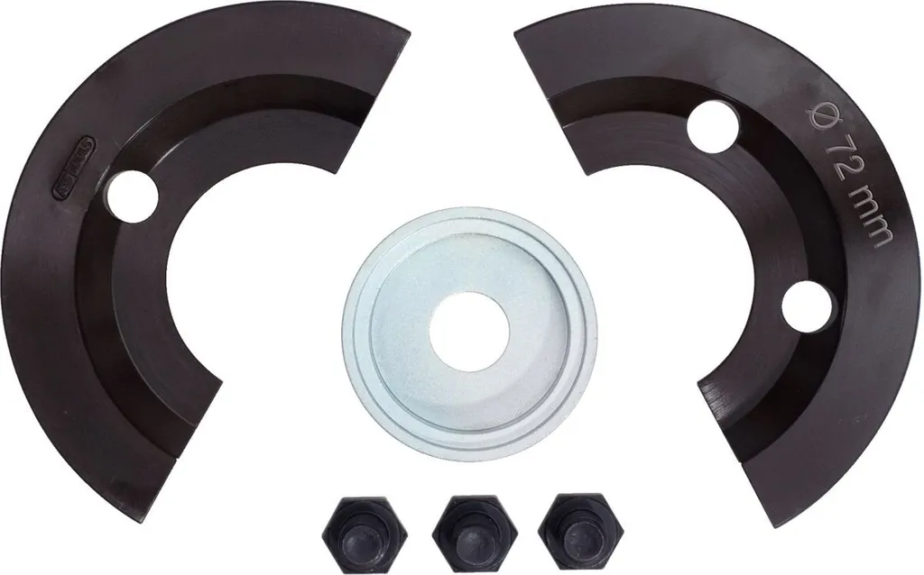 KS TOOLS 150.2143 Jeu de compléments de demi-coquilles Ø 72 mm 6 pcs