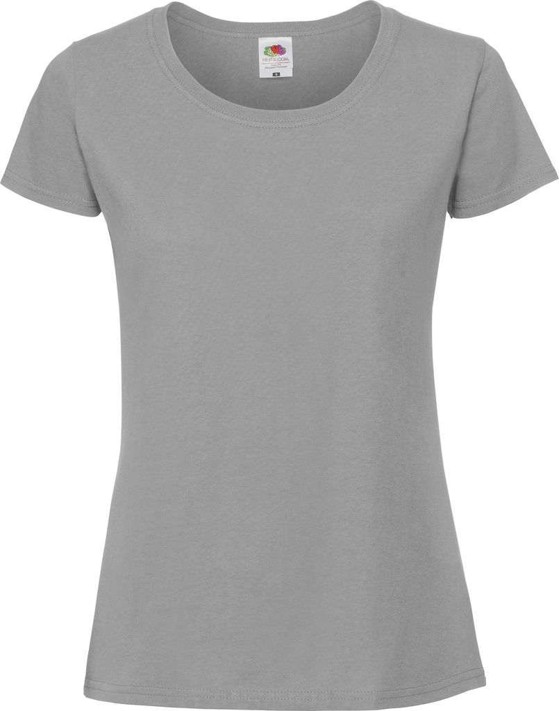 Fruit Of The Damen T-Shirt, enganliegend RW5975 (XL) (Zink)