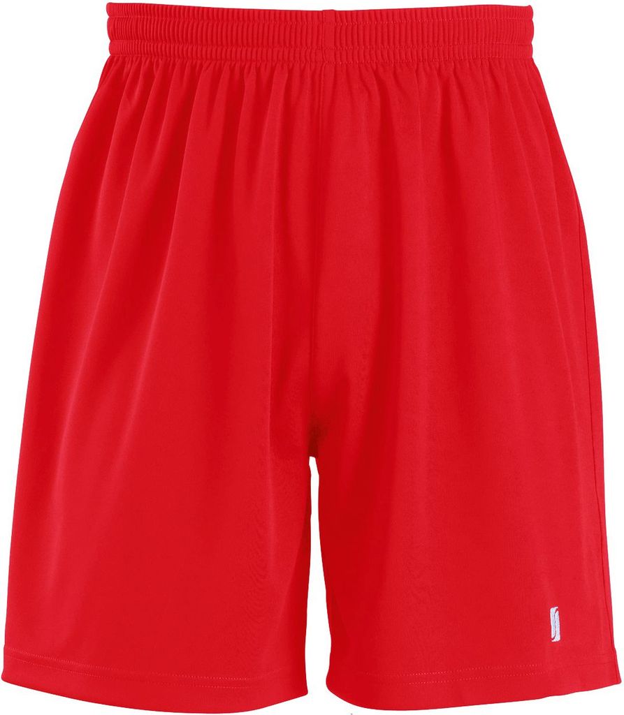 SOLS Kinder Sport Shorts San Siro 2 PC2178 (12 Jahre (142/152)) (Rot)