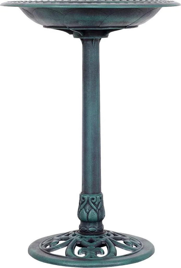 Abreuvoir pour oiseaux extérieur - Fontaine décorative de jardin 72 cm