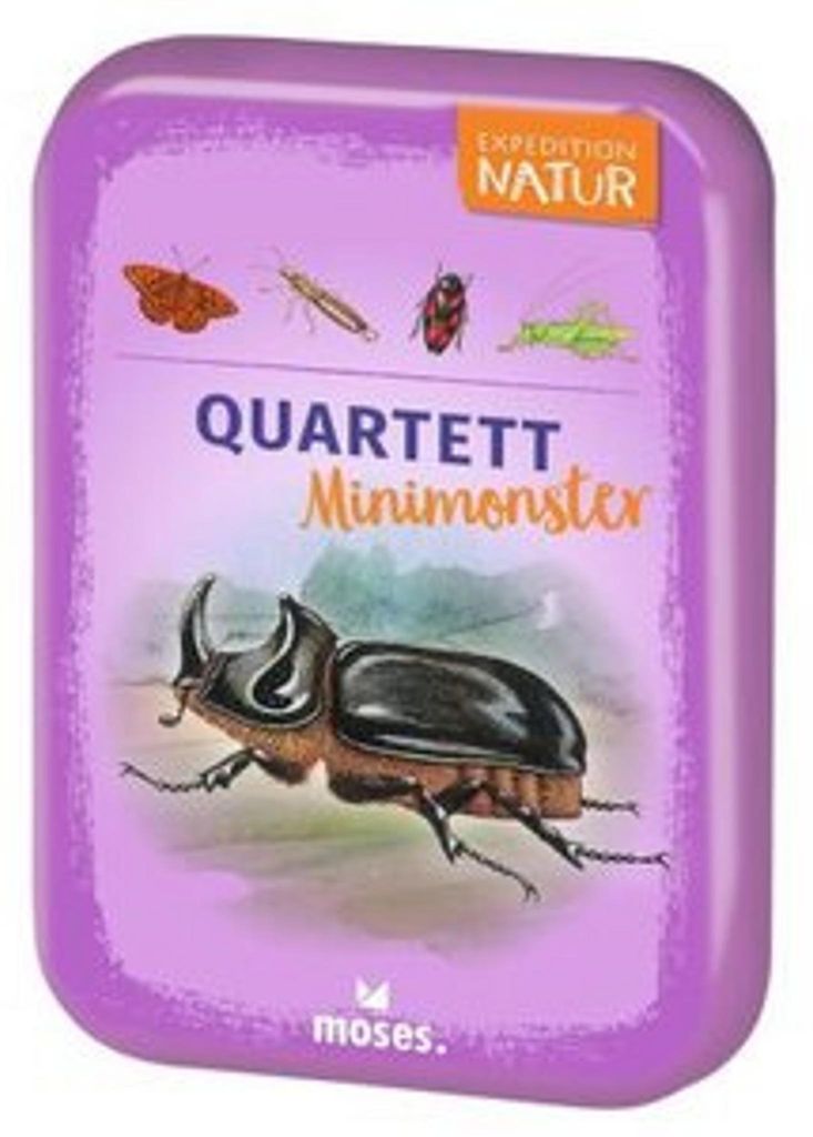 Expedition Natur Quartett Minimonster Produktbild 