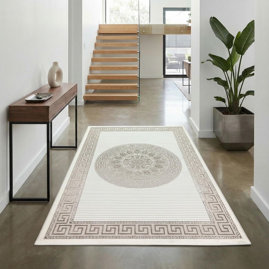 Tappeto da design lucido con motivo orientale, nei colori Immagine del prodotto 