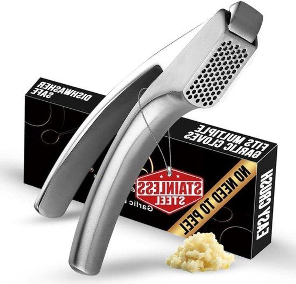 Garlic-Drucker aus Hochwertstahl - leicht zu reinigen - Exklusivstück