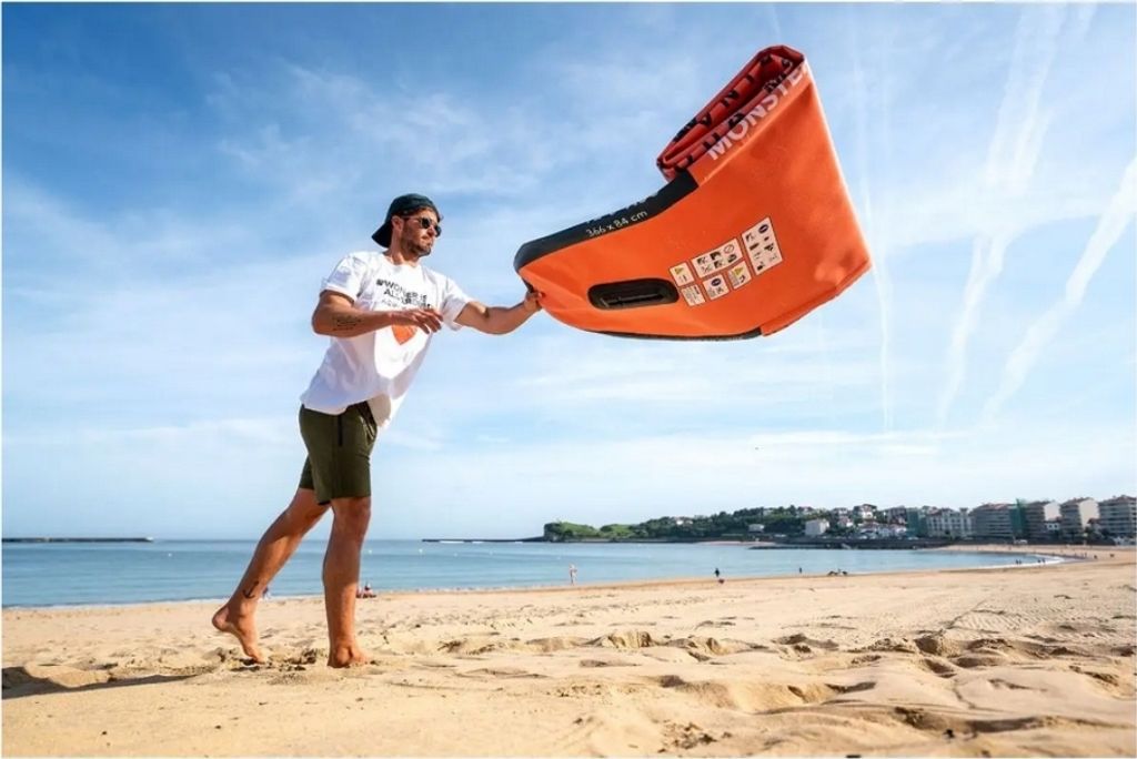 AQUA MARINA MONSTER 12'0" iSUP Board Set aufblasbar Stand Produktbild 6