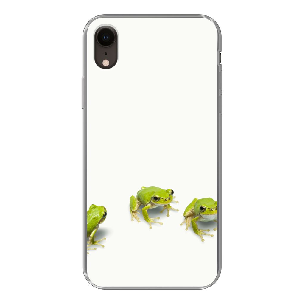 MuchoWow® Handyhülle Schutzhülle Hülle für iPhone XR Frosch Produktbild 