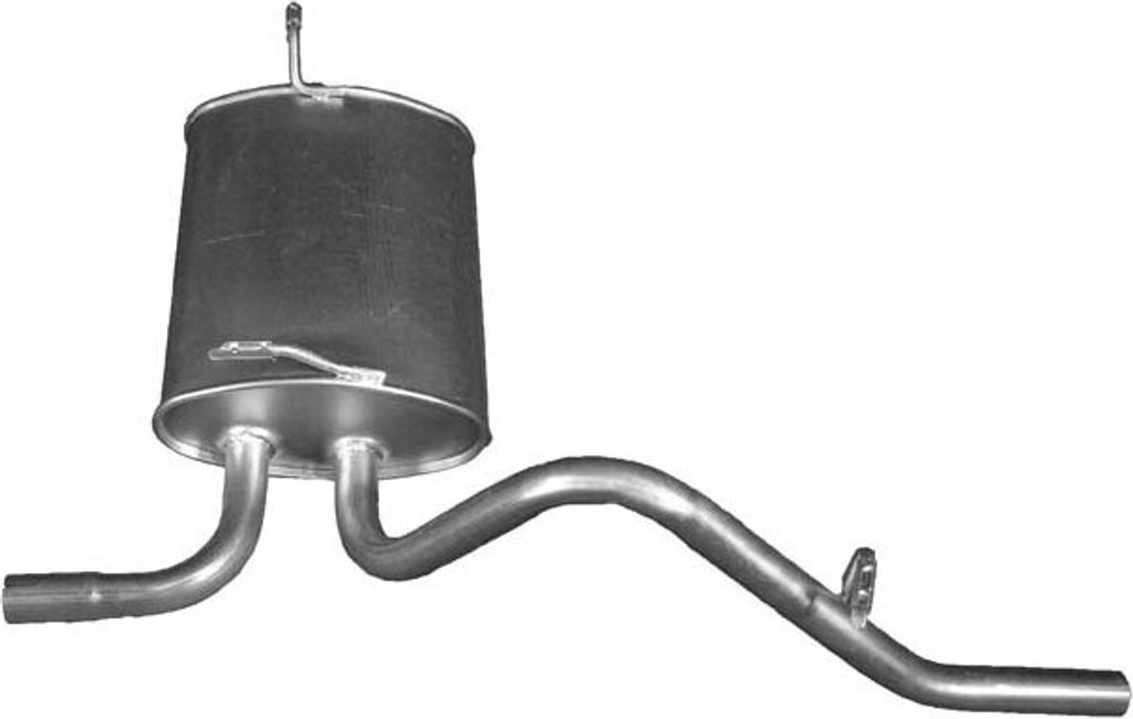 IZAWIT 22.029 Endschalldämpfer für DAEWOO Matiz Schrägheck (M100, M150) Auspuff