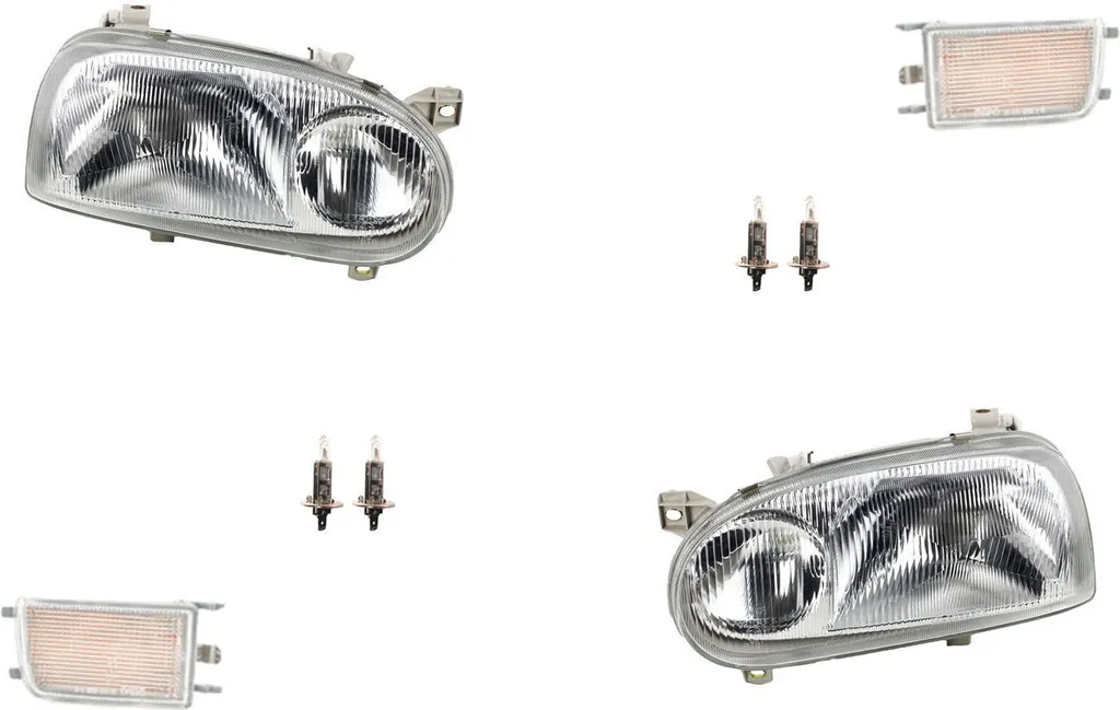 Offerta Set Fari VW Golf III 91-97 Johns H1 H1 + Frecce Incluse