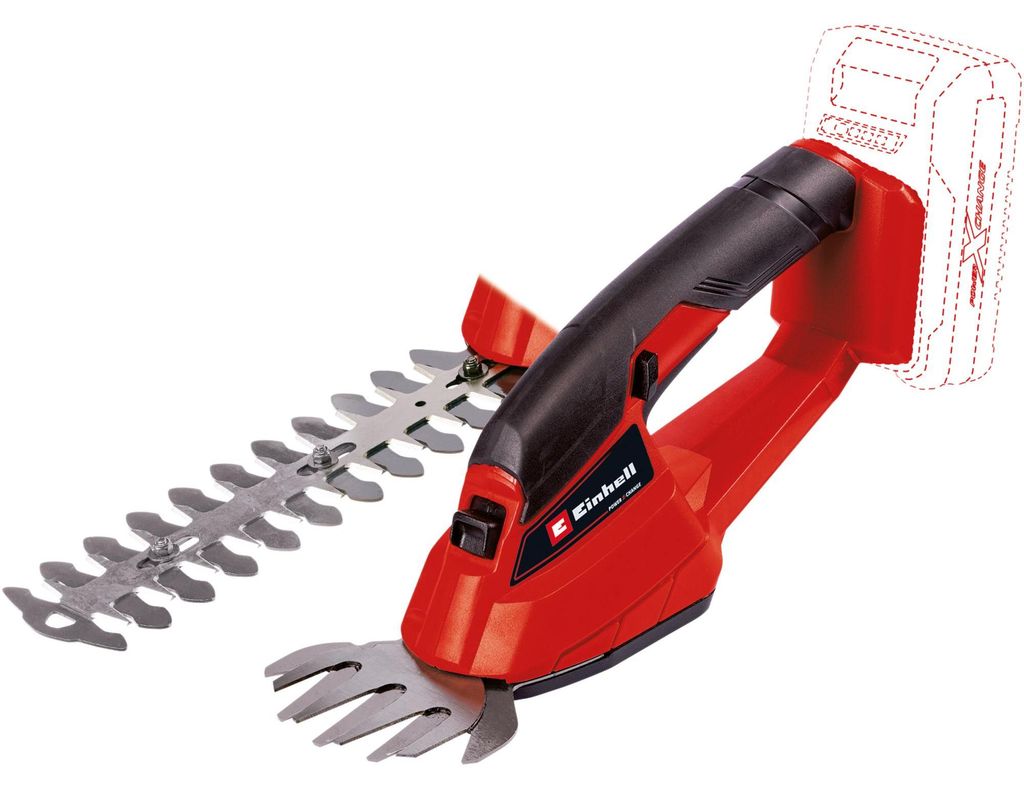 Einhell Power X-Change accu-grasmaaier en -snoeischarenset Productafbeelding 