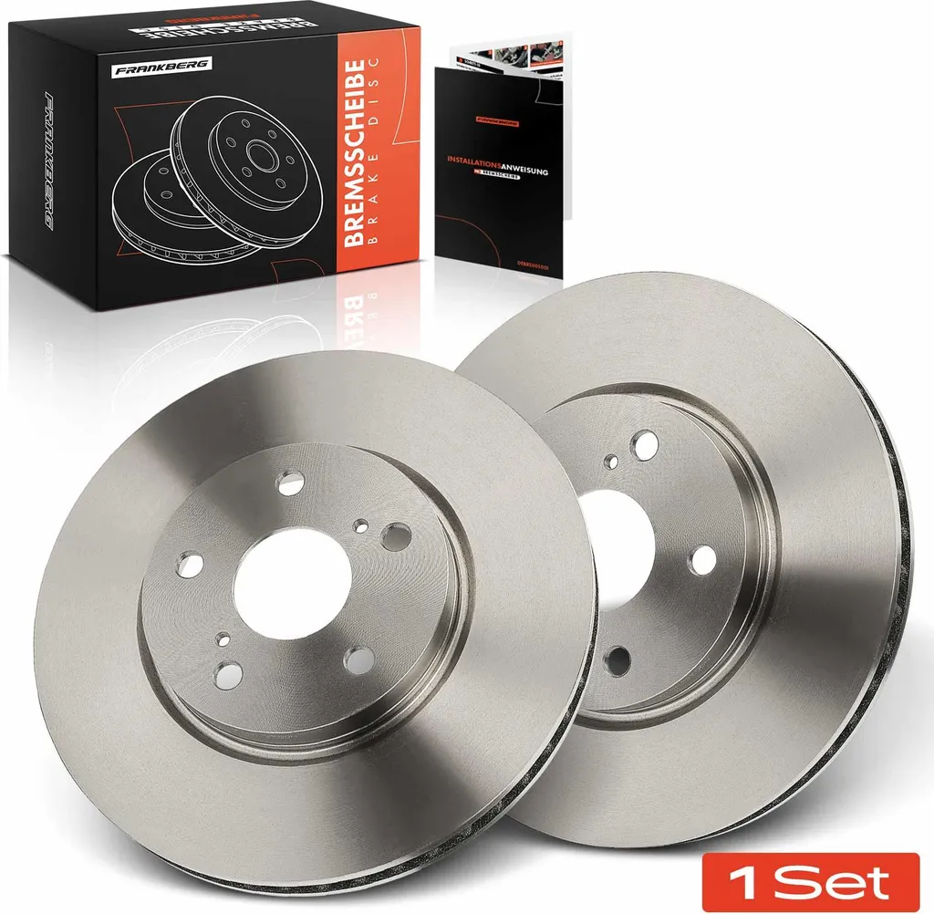 2 Disques de Frein Lexus IS Frankberg : Stop aux Vibrations au Freinage