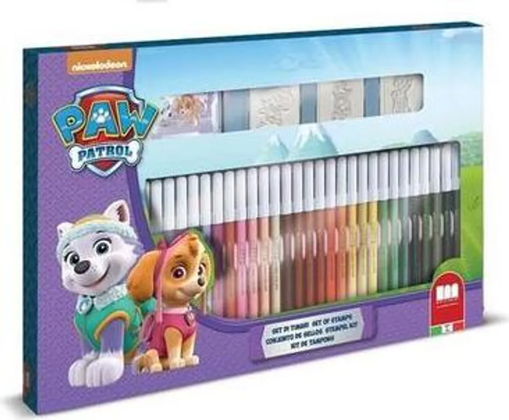 Attività Creativa Paw Patrol 10757436 per Ragazza - Kit Disegno Completo