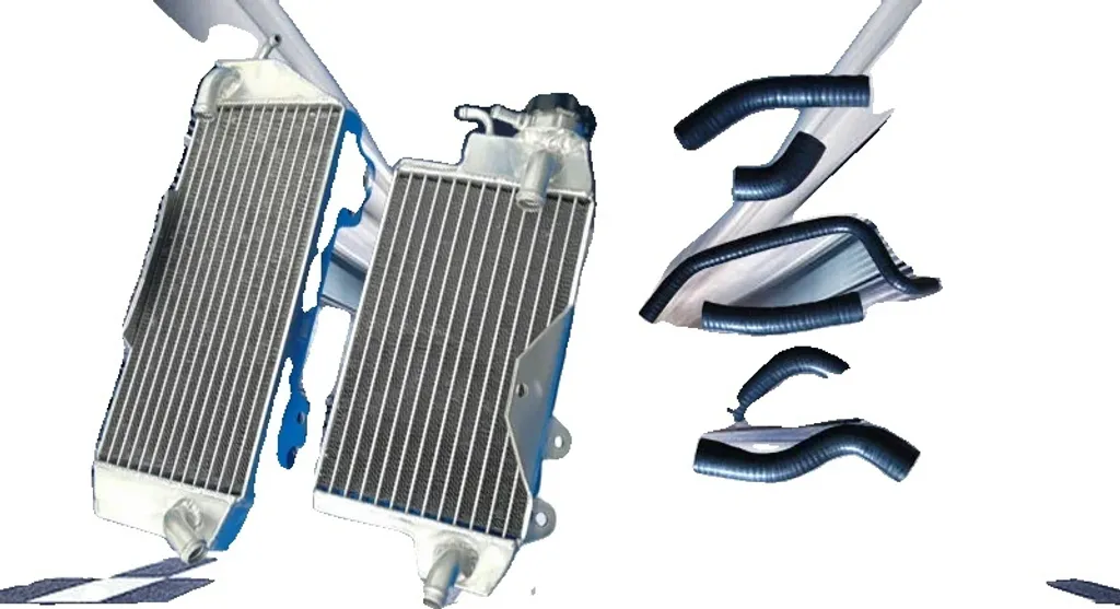 Radiateur Kawasaki KX450F aluminium idéal pour compétition et usage intensif