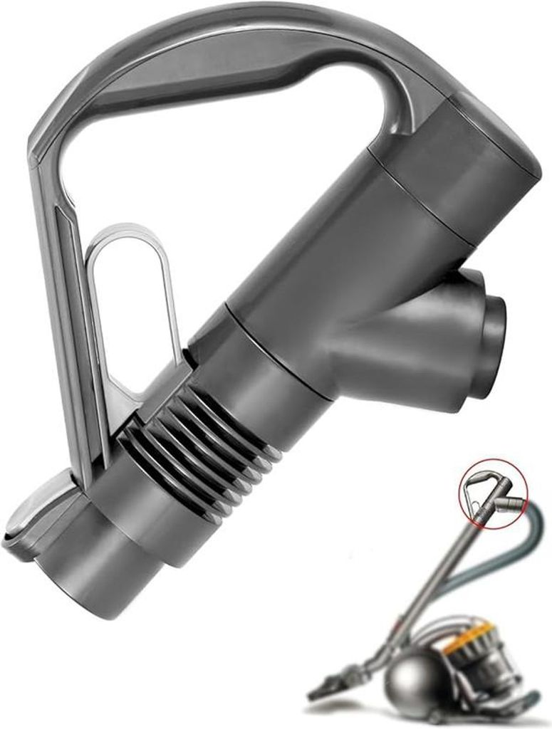 Ersatzgriff kompatibel mit Dyson DC29 DC33C DC37 DC52 DC19 DC23 DC26 DC32 DC36 DC48 Ersatzteil Griff für Dyson #917276-01 Griff für Staubsauger