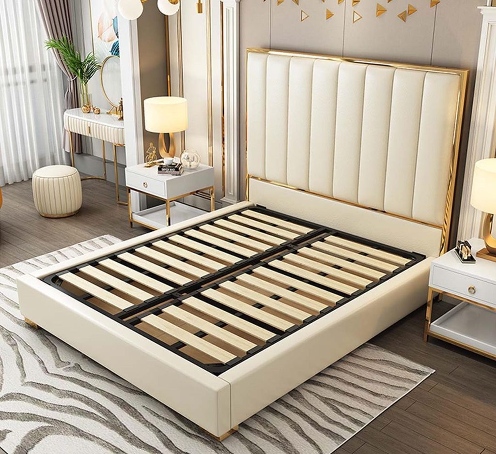 Luxus Schlafzimmer Möbel Bett 2x Nachttisch Set Betten Hotel Möbel 3tlg. Wohnen