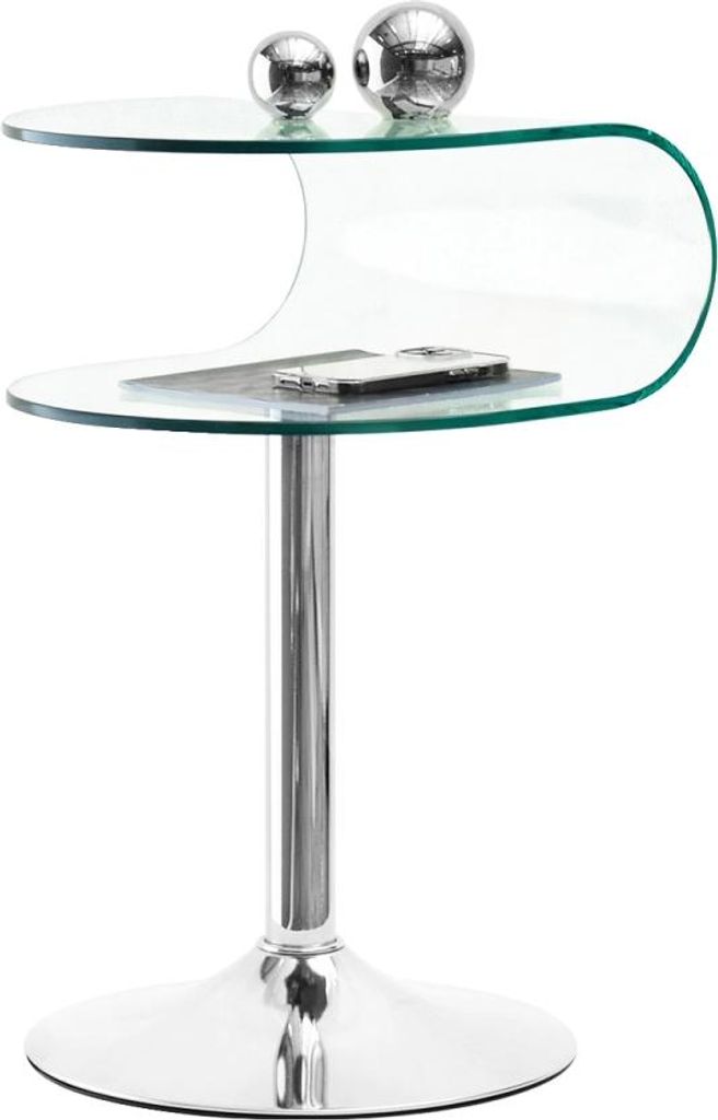 Design-Beistelltisch SORIN – transparent