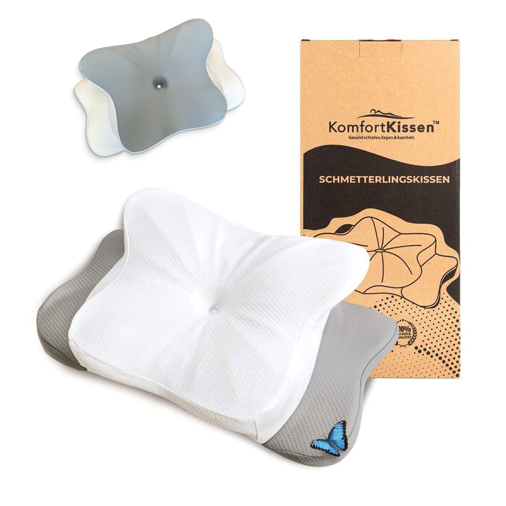 Schmetterlingskissen | Ergonomisches Kissen Produktbild 