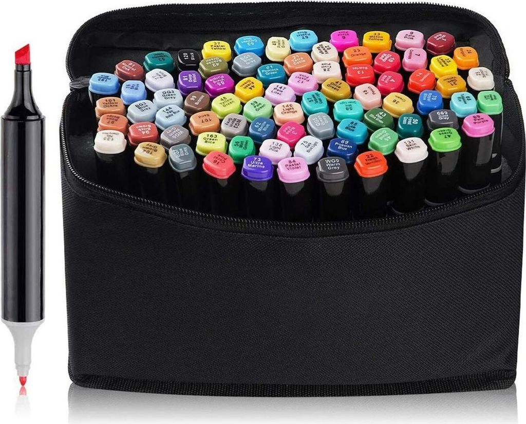 Alex Bog Luxury Multicolour 80 St. Marker mit zwei Enden