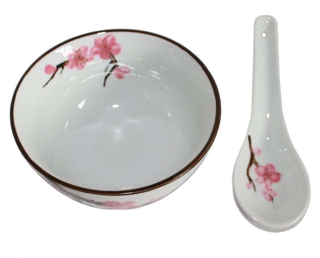 778 Matcha Reisschale Soba Bowl Sakura – Kirschblüte ø 11 Produktbild 