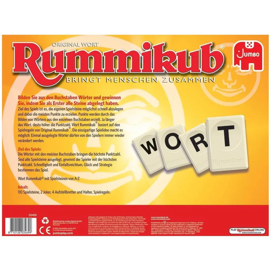 Comment s'amuser en apprenant ? Découvrez le Rummikub Mot Jumbo 03469 - 10