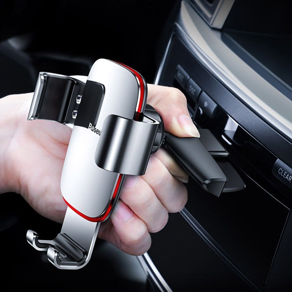 Baseus Metal Age Gravity Car Mount Metalowy grawitacyjny Zdjęcie produktu 12