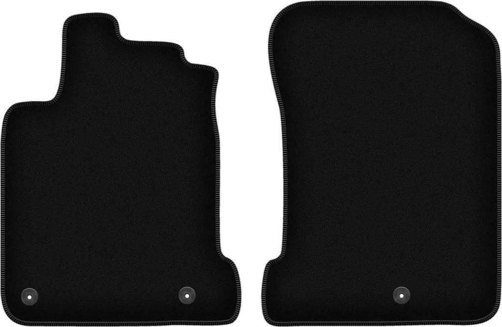 Set Di 4 Tappetini Auto In Velluto Su Misura Per Renault Modus (2004-2012) – Antiscivolo, Facili Da Pulire, Con Rinforzo Pedali - 5